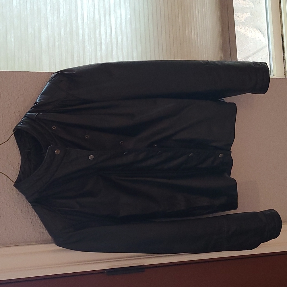 Vintage Black Leather Jacket